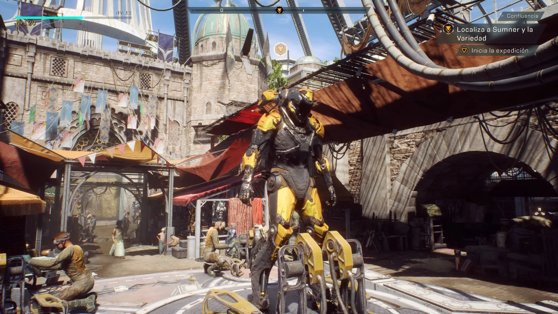 Imagen de Anthem te permitirá correr en el Fuerte Tarsis durante su lanzamiento