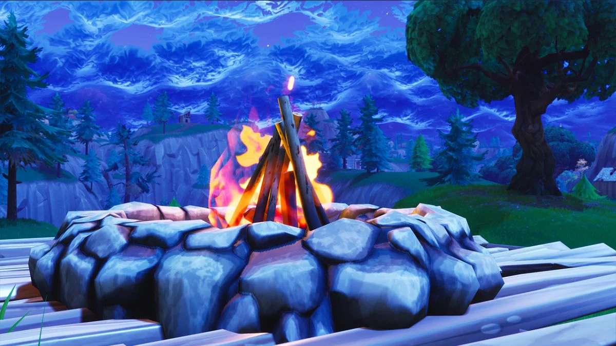 Imagen de Fortnite anuncia que los jugadores podrán utilizar las hogueras del mapa próximamente