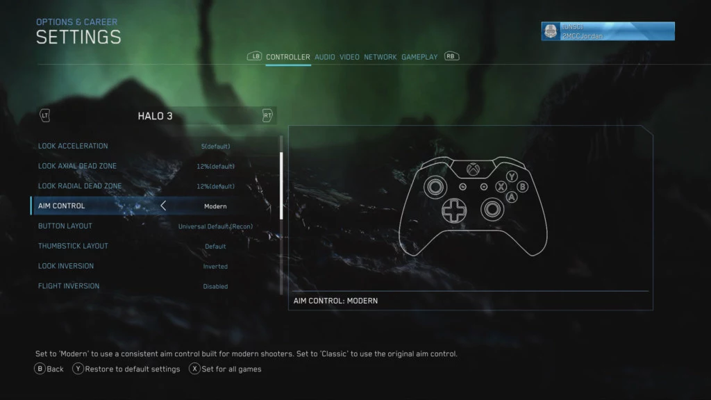 Halo Master Chief Collection nuevos controles