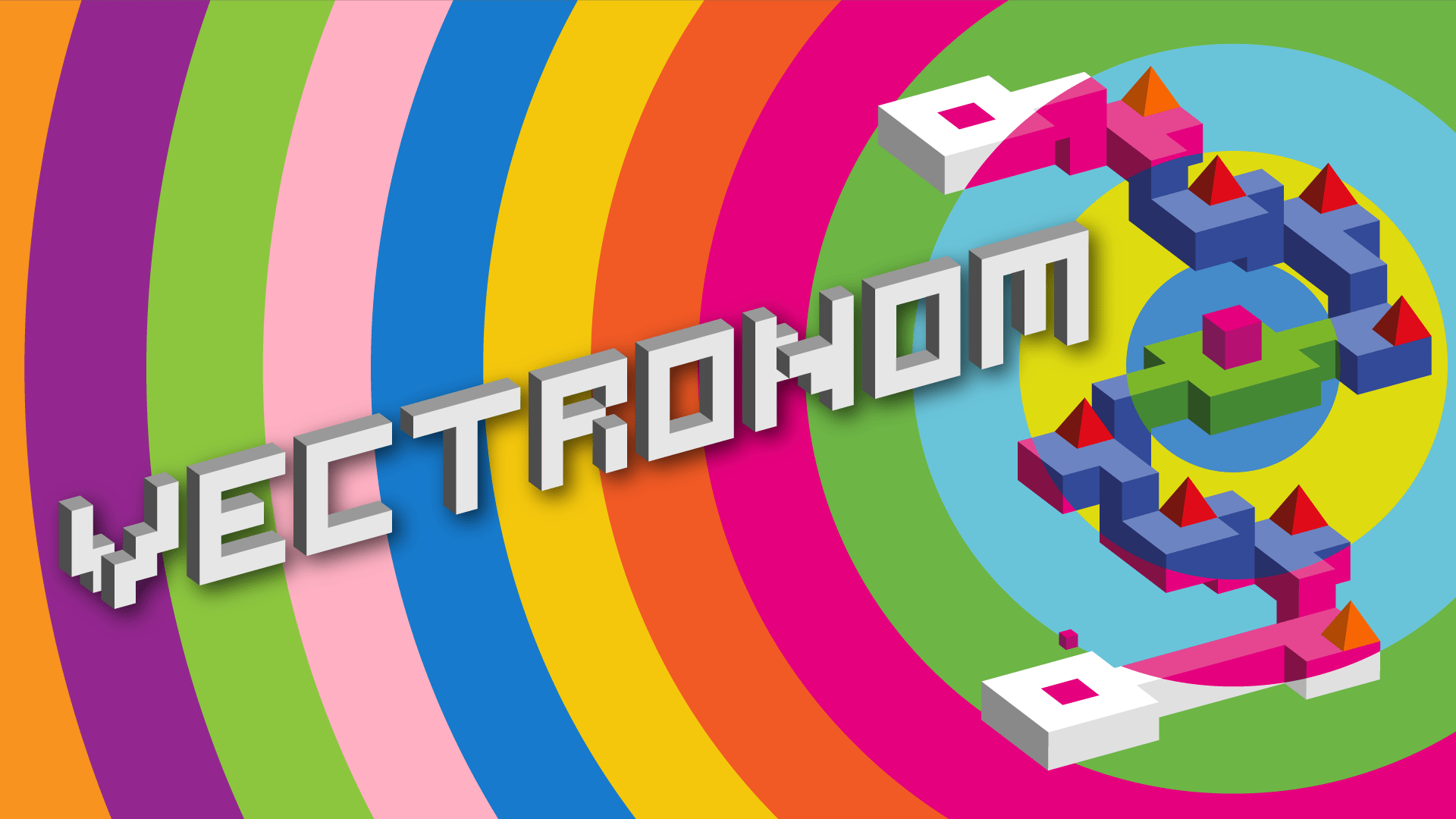 Imagen de Vectronom, un título indie de ritmo musical, se lanzará en primavera de este año