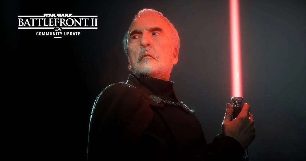 Imagen de Un nuevo parche en Star Wars Battlefront II arregla algunos problemas con el Conde Dooku