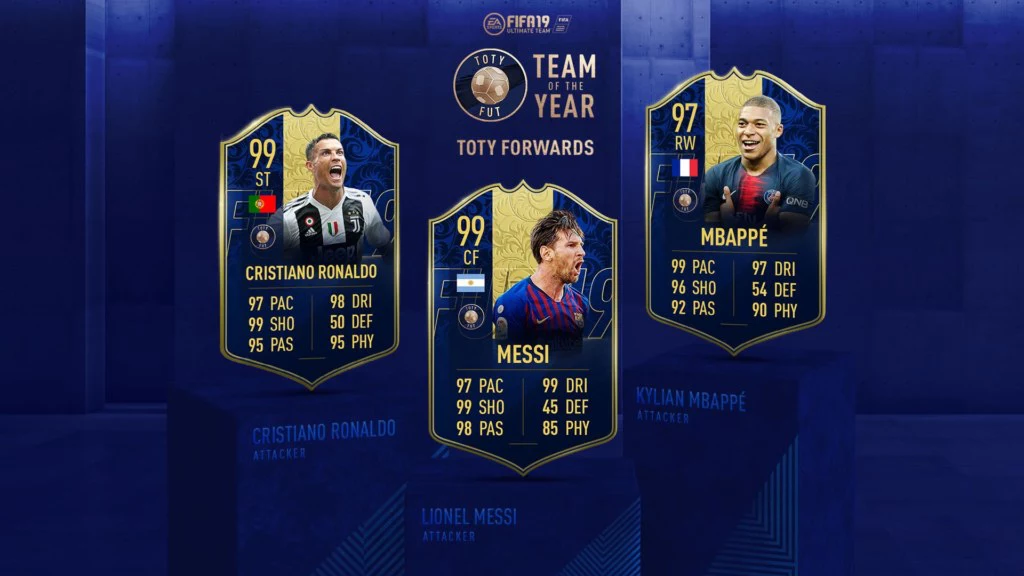 fifa delanteros toty
