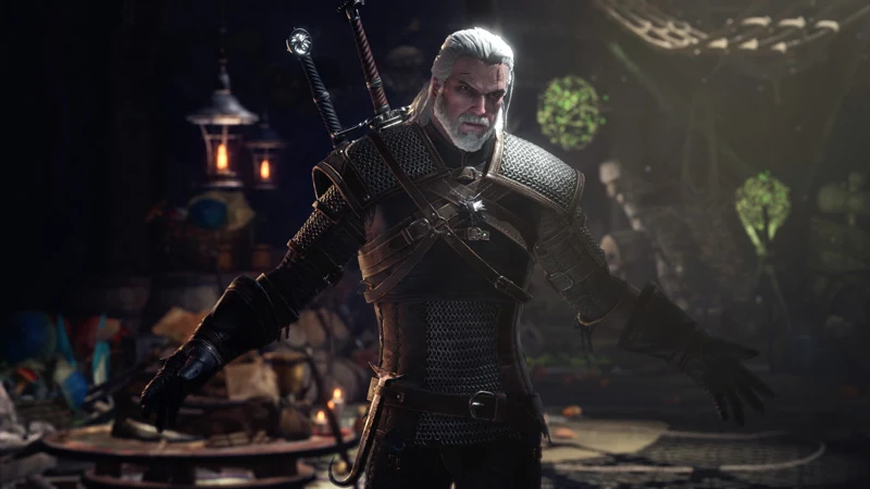 monster hunter: world the witcher III