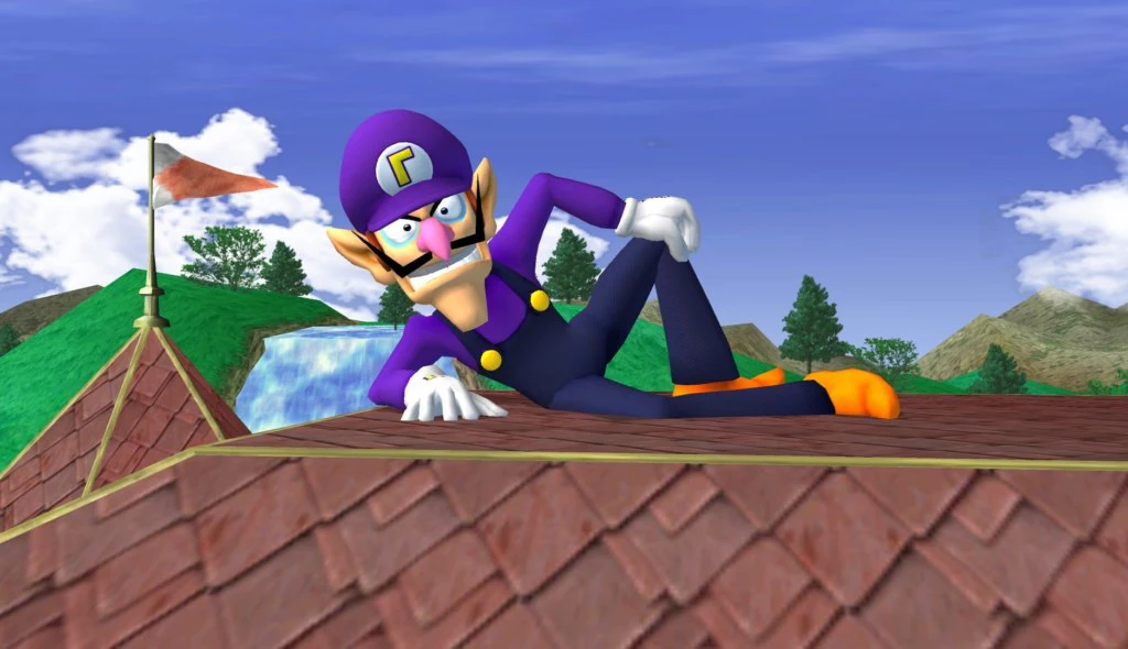 Waluigi Super Smash Bros. Ultimate