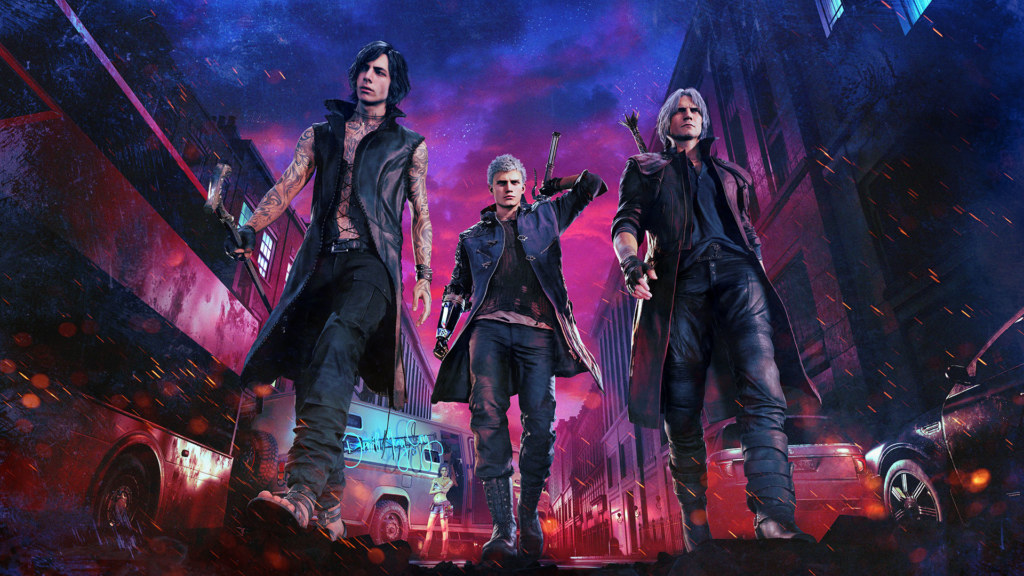 Devil May Cry V Keyart Dante Nero