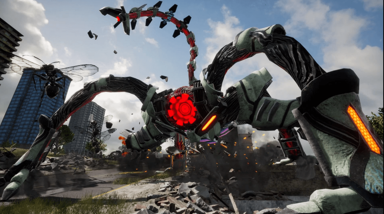 Imagen de Earth Defense Force: Iron Rain se muestra en una extensa galería de imágenes