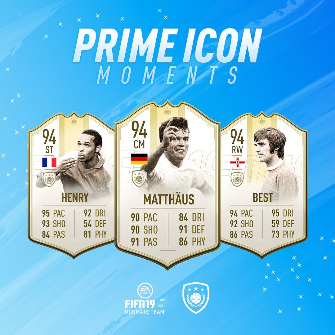 Los Momentos de los Iconos serán las nuevas cartas de FIFA 