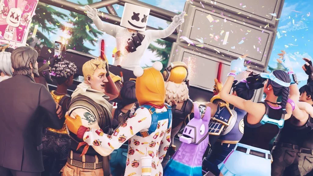 Imagen de Así ha sido el concierto de Marshmello en Fortnite