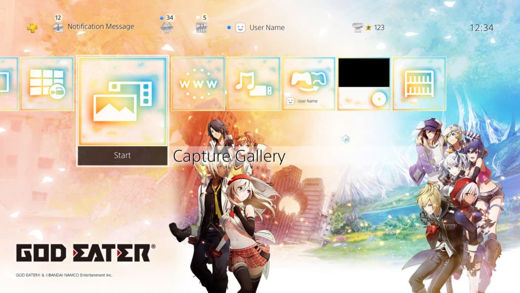 GodEater3 PS4AddOn SeriesTheme screenshot1 1