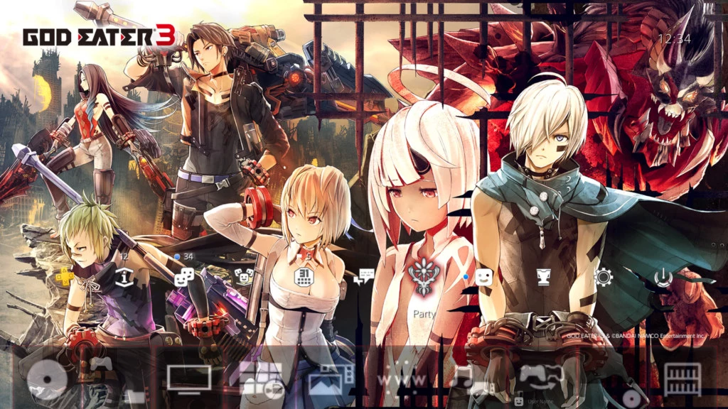 GodEater3 PS4AddOn ThemeC screenshot1 1