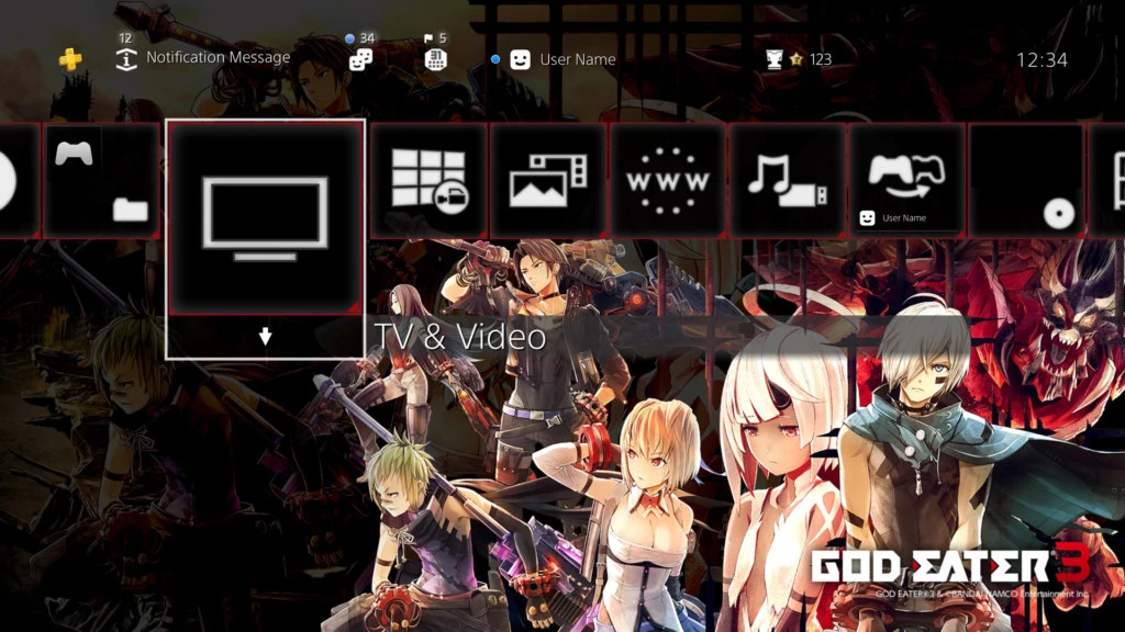 GodEater3 PS4AddOn ThemeC screenshot2 1