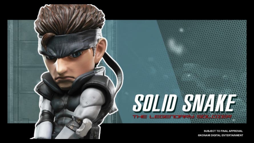 Imagen de First 4 Figures presenta una nueva y simpática pieza de Snake de Metal Gear Solid