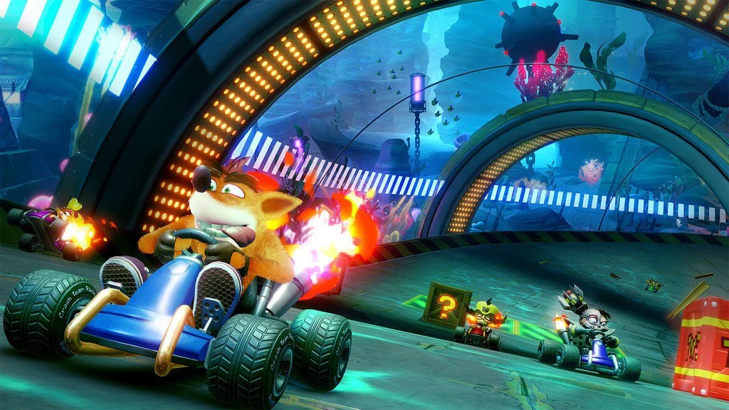 crash team racing banner