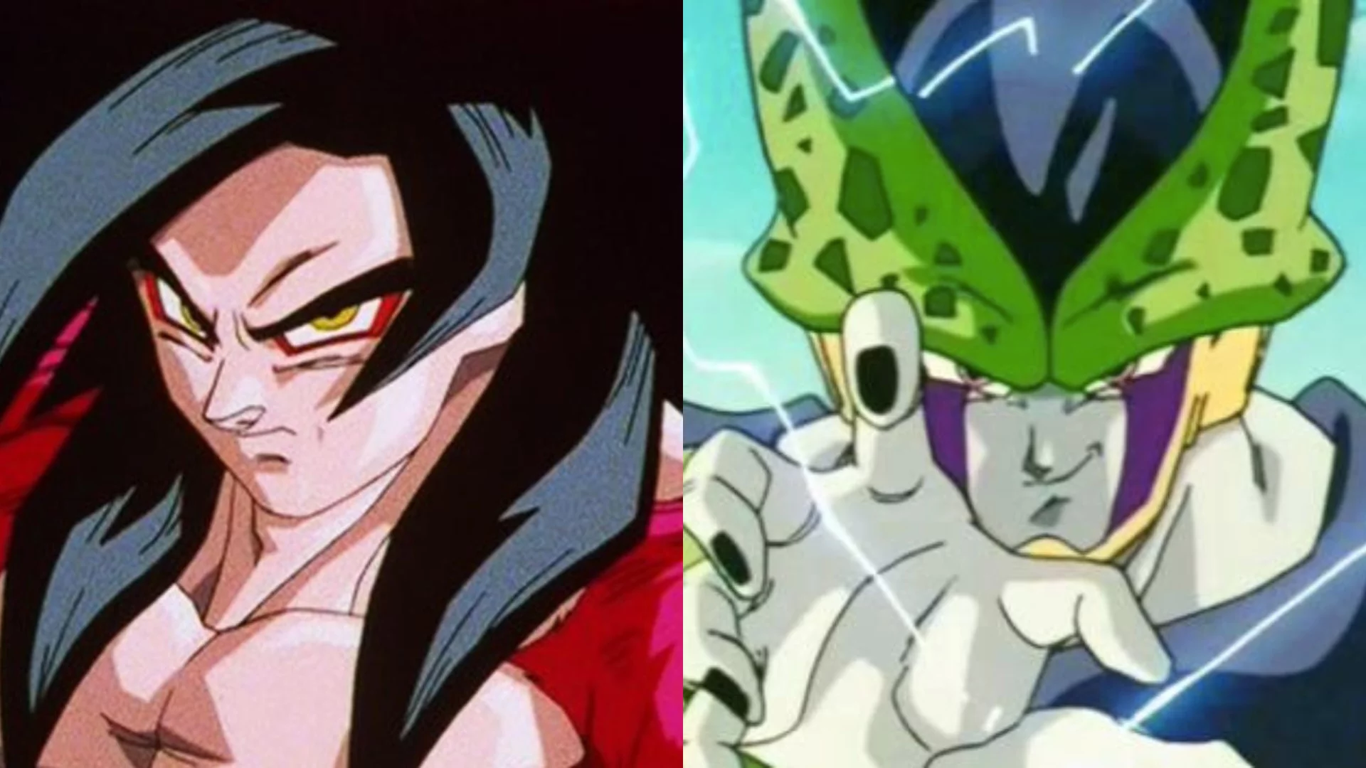 Imagen de Así serían el SSJ4 de Goku y Célula con el estilo de Dragon Ball Super: Broly