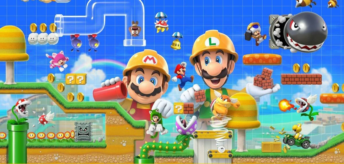 super mario maker 2