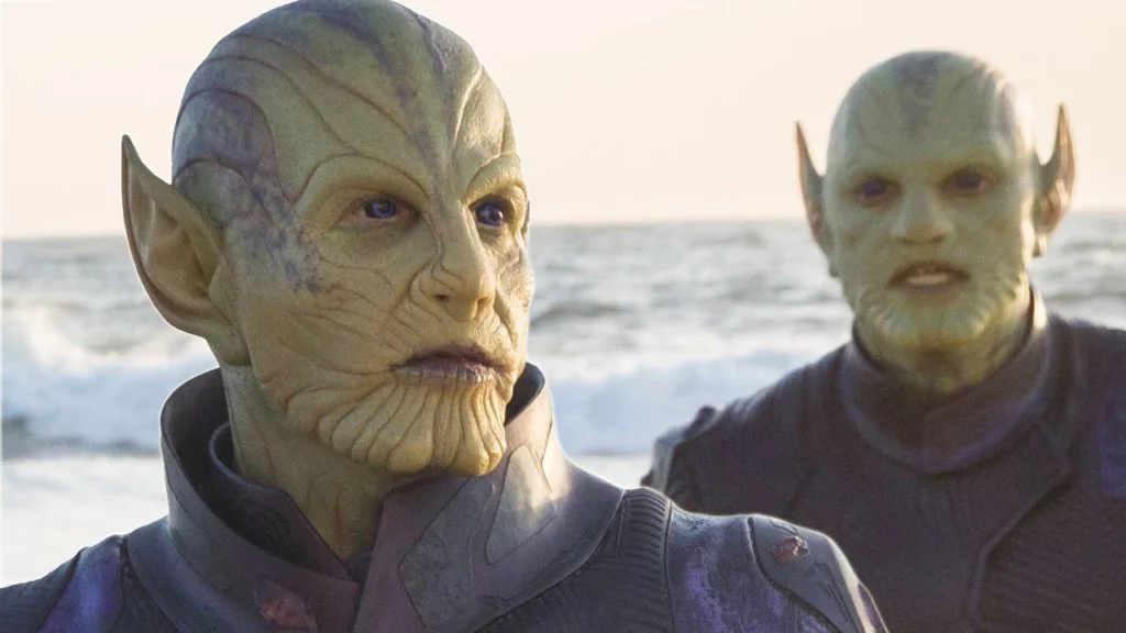 Capitana Marvel Skrulls