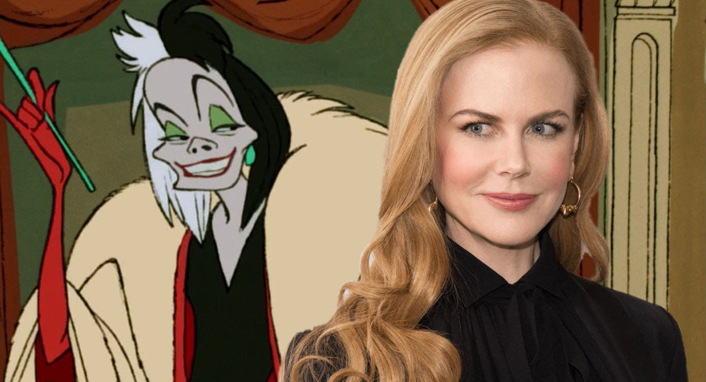 Imagen de Nicole Kidman podría unirse a Emma Stone en el live-action de Cruella de Vil