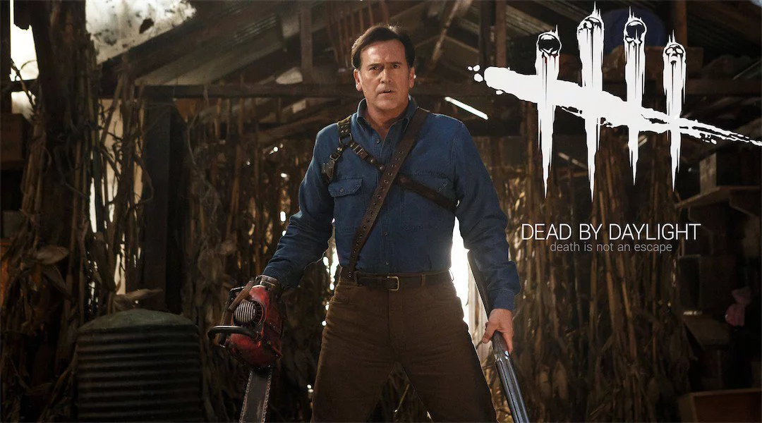 Imagen de Ash Williams de Ash vs. Evil Dead será el nuevo Superviviente de Dead by Daylight