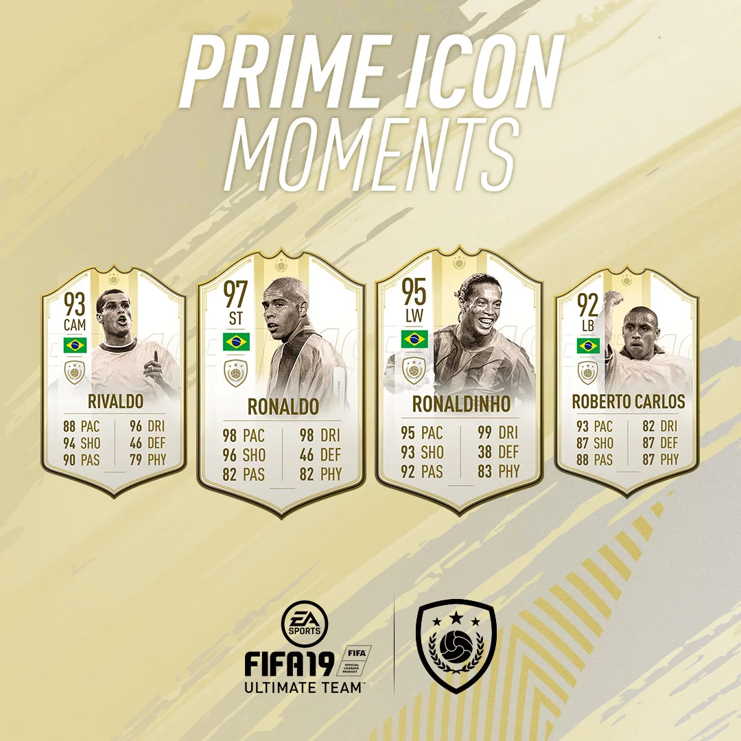 Imagen de A ritmo de samba aparecen nuevos Icons Prime Moments a FIFA 19 Ultimate Team