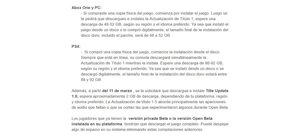 datos the division 2