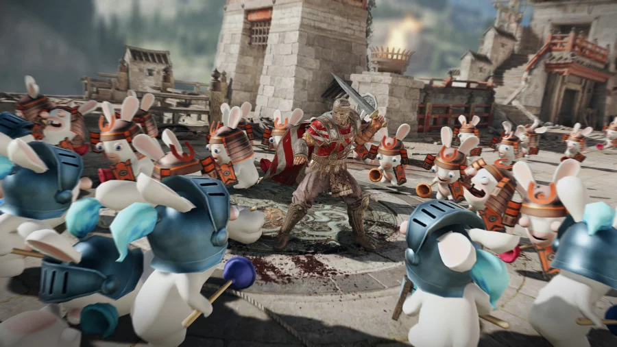 Imagen de Los Rabbids toman el control de For Honor por el April Fools'