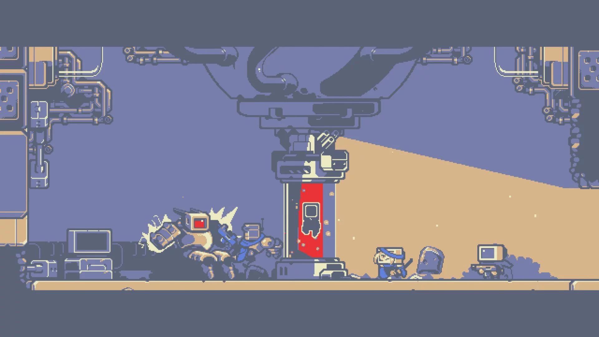 Imagen de Presentado Kunai, un metroidvania indie dinámico y frenético de origen holandés