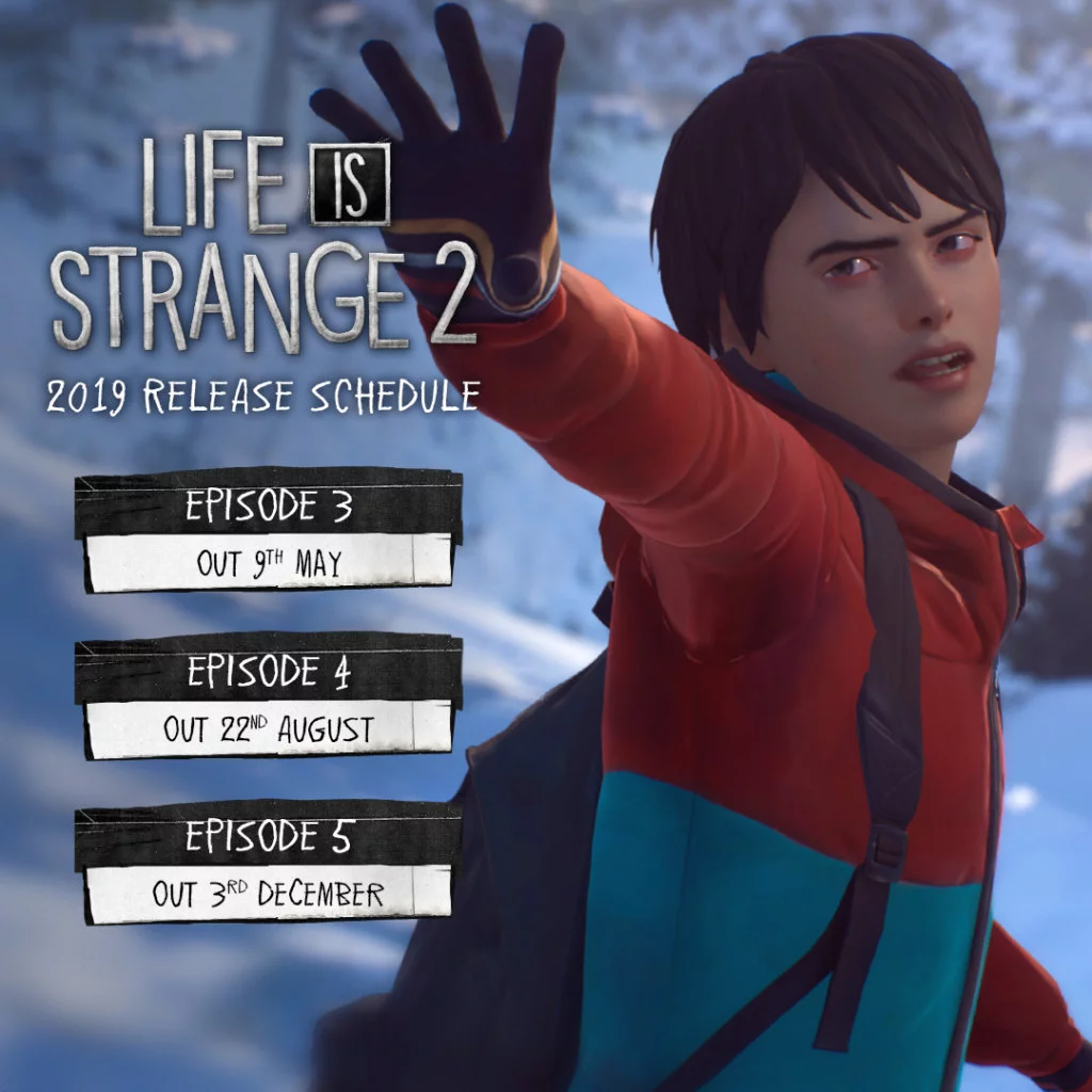 life is strange schedule