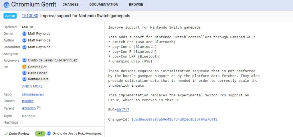 mandos switch google