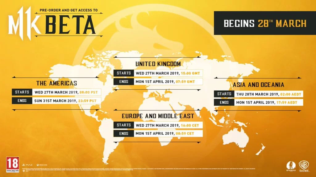 mk11 beta cerrada