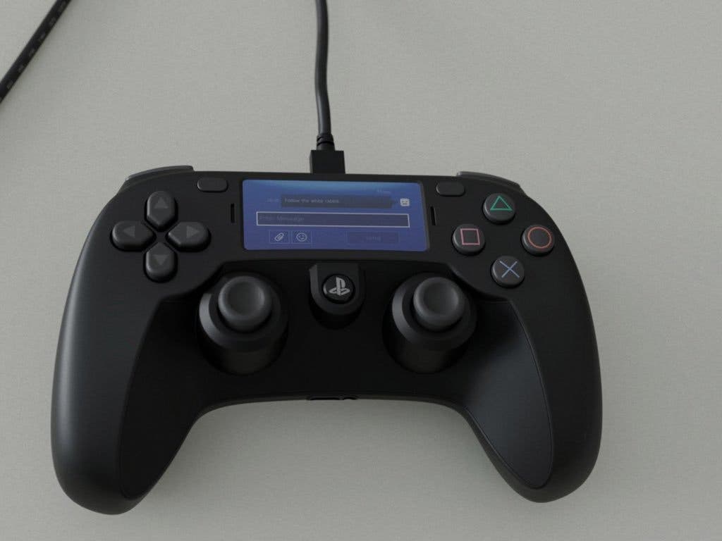 Filtrado el posible mando de PlayStation 5 con pantalla integrada