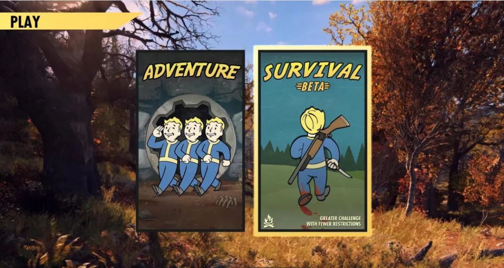 survival fallout 76