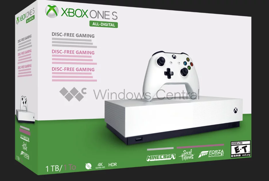 xbox one s all digital