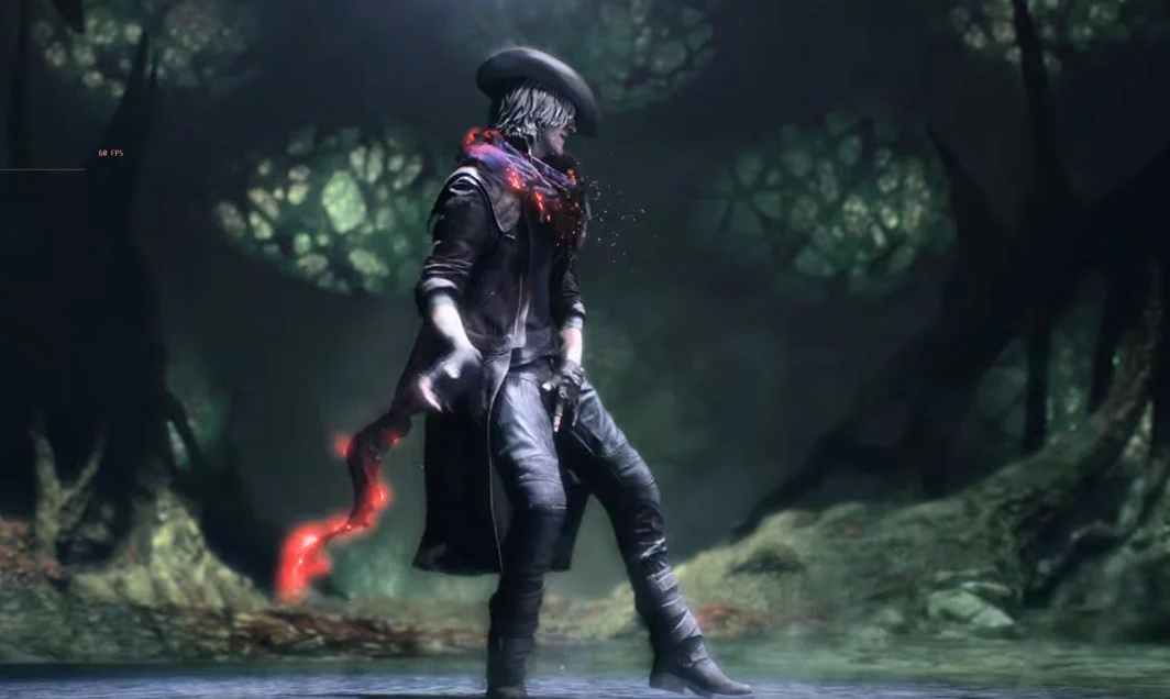 Imagen de Dante emula a Michael Jackson durante un baile en Devil May Cry 5