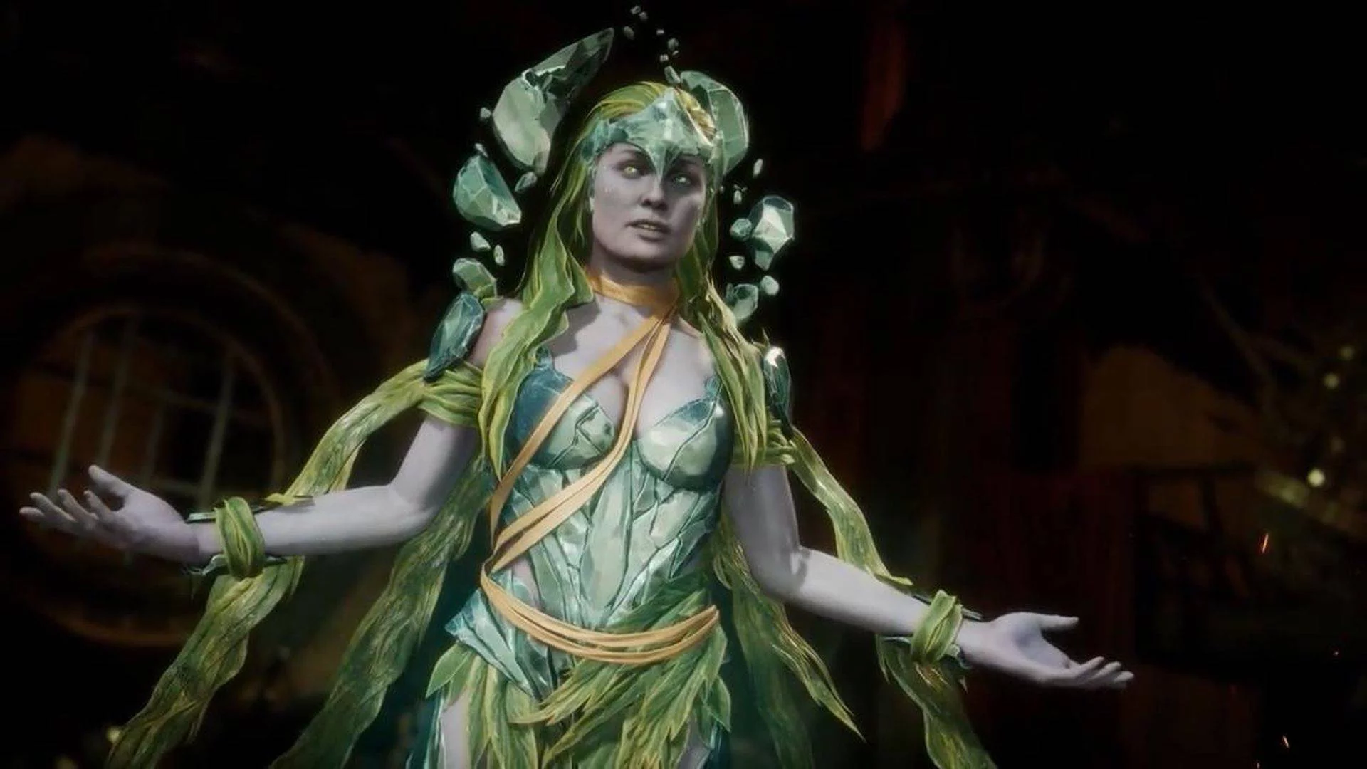 Imagen de Cetrion revela su poder  celestial en el nuevo tráiler de Mortal Kombat 11