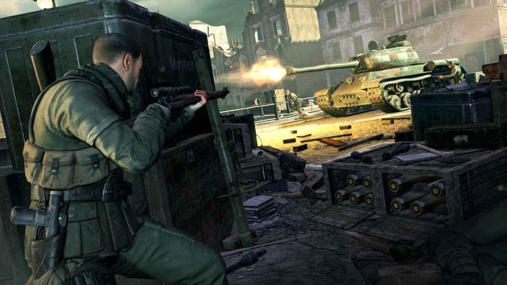 Imagen de Así luce una hora de gameplay de Sniper Elite V2 Remastered para Switch