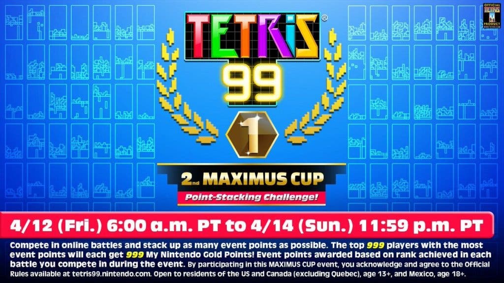 Tetris 99 cup