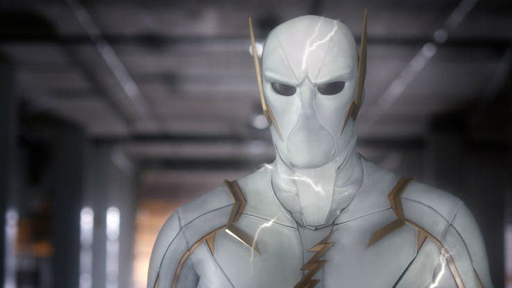 The Flash Godspeed Suit Close Up