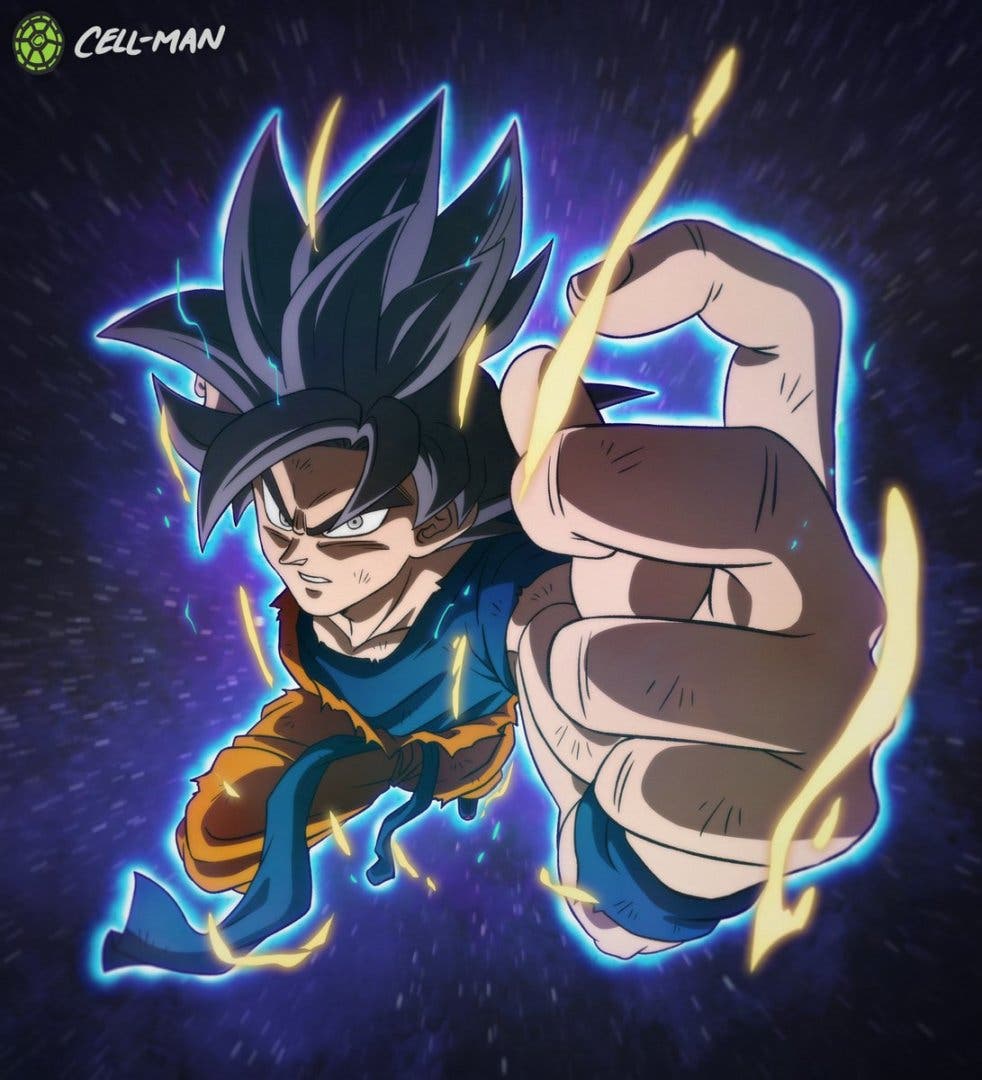 Este será o visual de Goku usando o Instinto Superior em Dragon Ball Super:  Broly