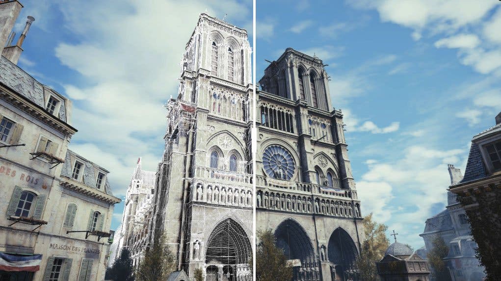 notre dame assassins creed unity