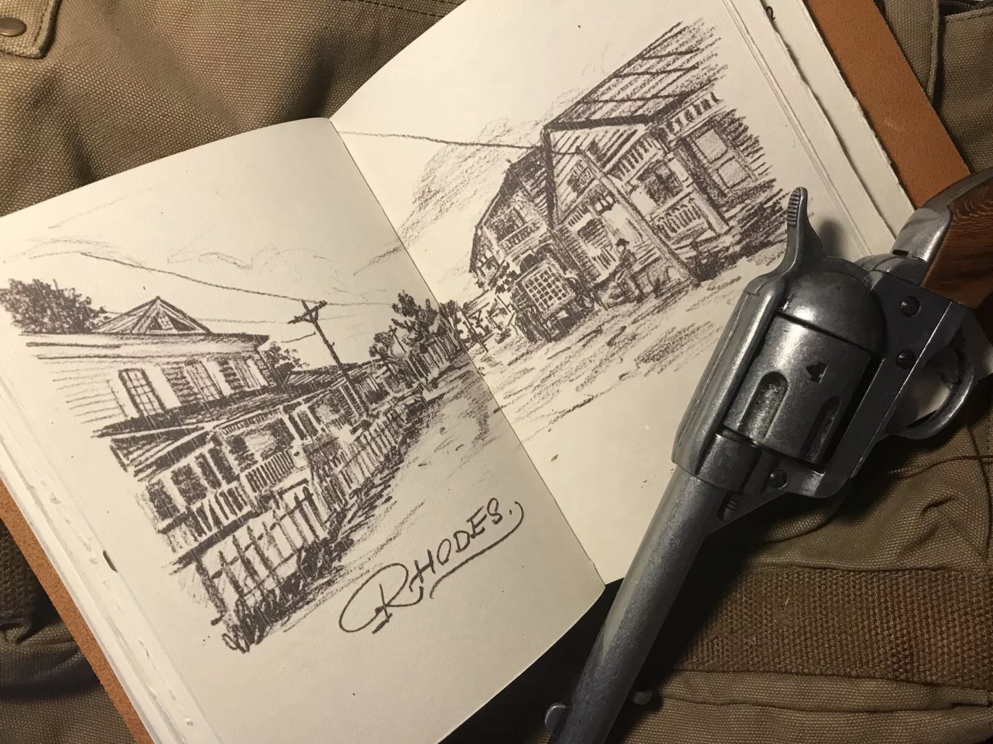 Imagen de Recrean el diario de Arthur, de Red Dead Redemption 2, en la vida real