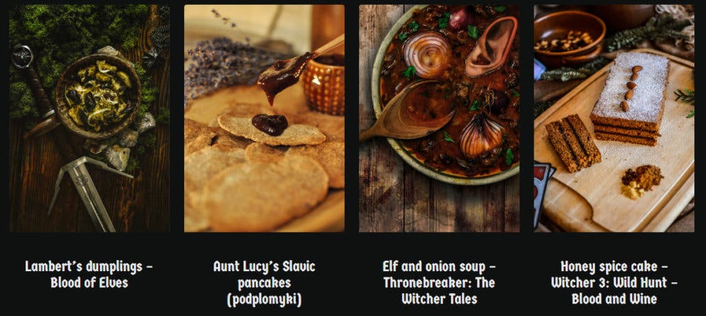 the witcher recipes