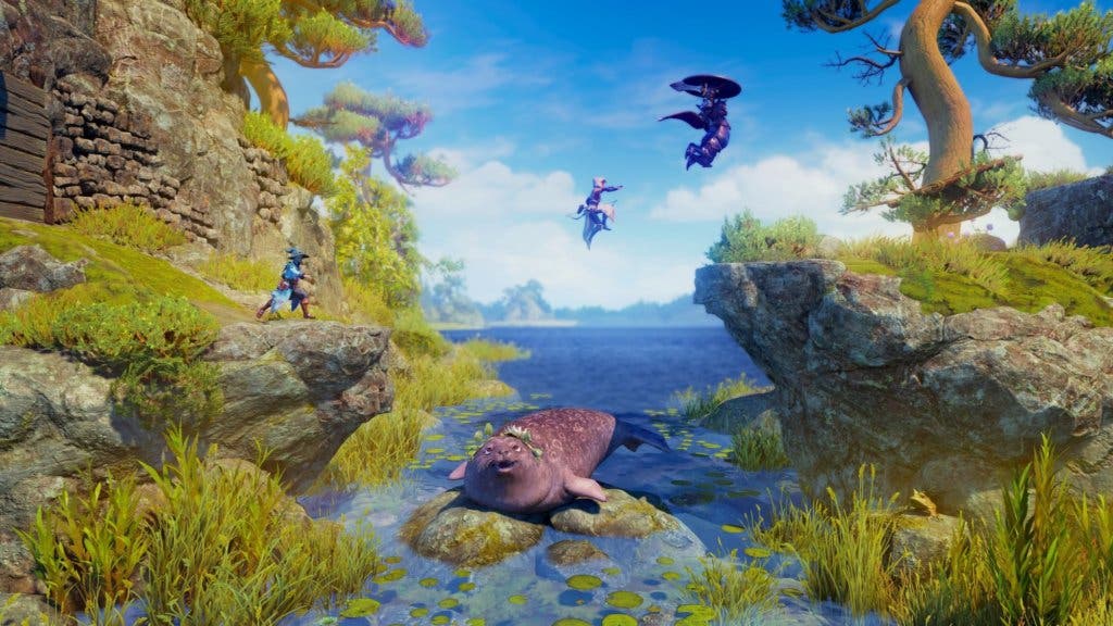 Imagen del gameplay de Trine 4