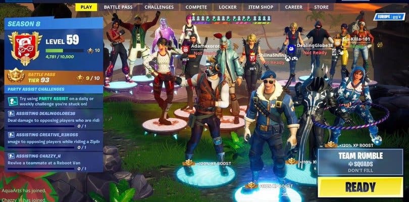 fortnite - guerra de comida fortnite 2019