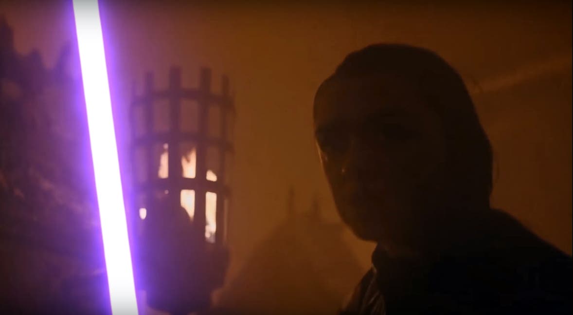 Imagen de De Star Wars a Juego de Tronos: Así hubiera sido la Batalla de Invernalia con sables láseres
