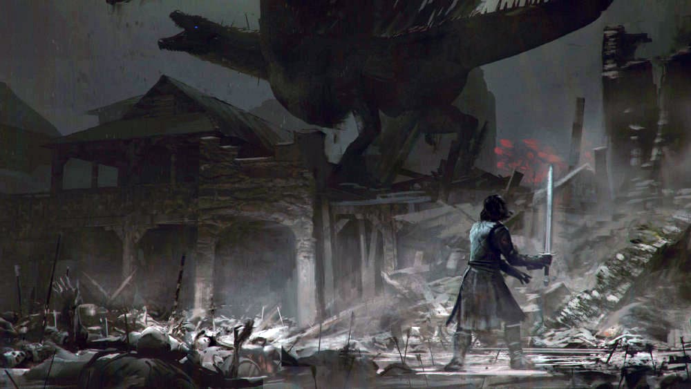 Imagen de Juego de Tronos: La Batalla de Invernalia en concept-arts y storyboards