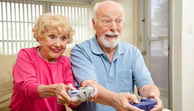 abuelos gamer