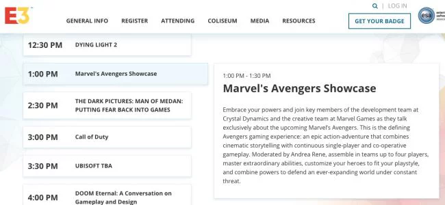 marvels avengers descripcion