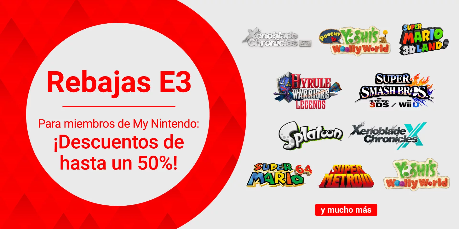 Imagen de Nintendo comienza las ofertas del E3 para Switch a través de eShop