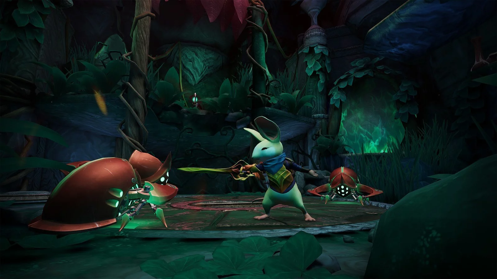 Imagen de Moss recibe una expansión de contenido gratuita llamada Twilight Garden