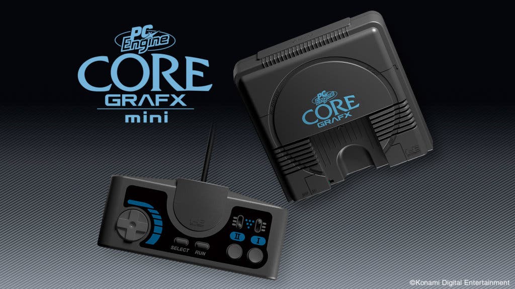 PC Engine Core Grafx mini copyright